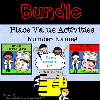 Preview of Place Value: Number Names  BUNDLE