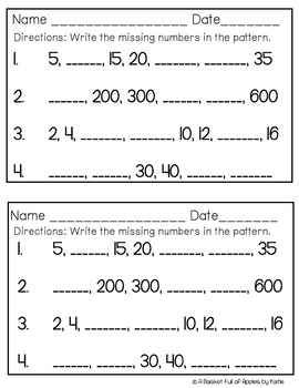 Place Value Number Patterns Cooperative Learning | TpT