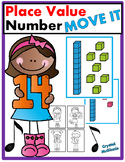 Place Value Numbers 11-19 JUST MOVE! (A Get Up and Move Ar