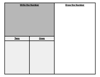 Preview of Place Value Organizer
