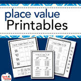 Place Value Worksheets for First and Second Grade