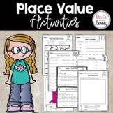 Place Value Activities| Model, Standard, & Word Form ⭐️