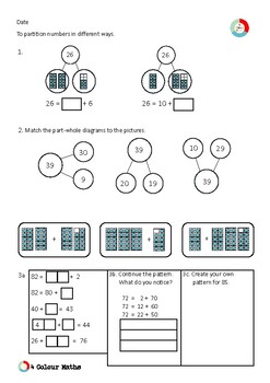 partitioning numbers teaching resources teachers pay teachers