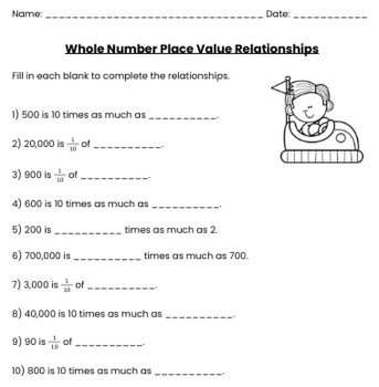 homework & practice 1 2 place value relationships