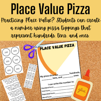 Preview of Place Value Pizza