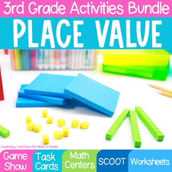 Preview of Place Value | Place Value Games | Place Value Worksheets | Place Value Bundle