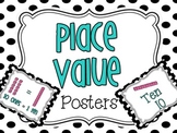 Place Value Posters {Base ten blocks}