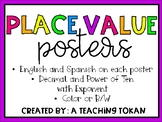 Place Value Posters (English and Spanish)
