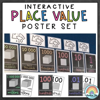 Preview of Place Value Posters | Interactive Place Value Chart