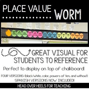 Preview of Place Value Posters Plus Student Manipulative