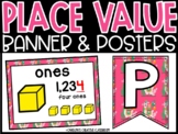Place Value Posters and Banners | Llama Classroom Decor