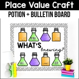 Place Value Potion Crafts Halloween Fall Bulletin Board Oc