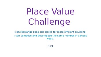 Preview of Place Value Power Point