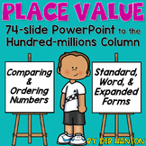 Place Value PowerPoint Lesson with Practice Exercises for 