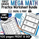 Place Value Practice Worksheets Base Ten Math Packet First