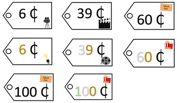 Preview of Place Value Price Tags - Collection 1