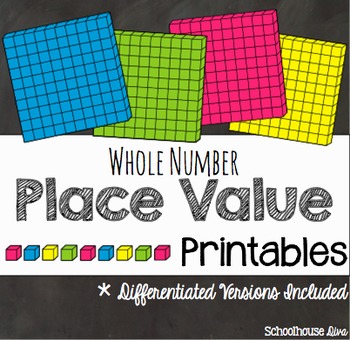 Place Value Worksheets by Schoolhouse Diva | Teachers Pay Teachers