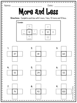 place value printables second grade by berry creative tpt