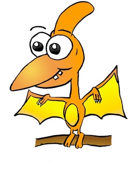 Preview of Place Value Pterodactyls ~ K~3rd Grade Math Problems Involving 3-Digit Numbers