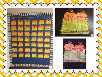 Place Value Pumpkin Patch Craftivity