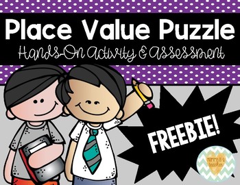 Preview of Place Value Puzzle to Billions, including Decimals - Activity & Assessment