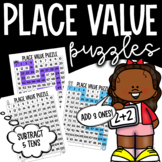 Place Value Puzzles | No Prep, No Cutting, Print and Go!