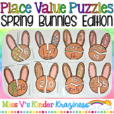 Place Value Puzzles: Spring Bunnies Edition