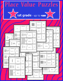 Place Value Puzzles through 120 (first grade)