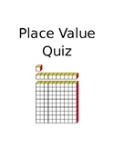Place Value Quiz