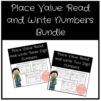 Preview of Place Value: Read and Write Numbers BUNDLE