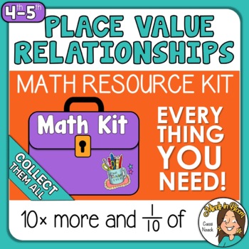 Preview of Multiplying and Dividing by Powers of 10 Math Tool Kit Place Value Relationships