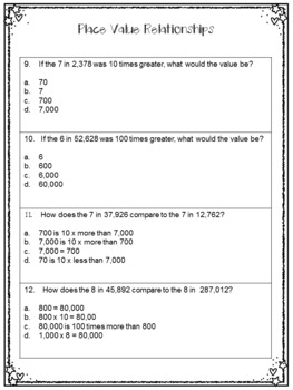 homework & practice 1 2 place value relationships