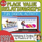 Place Value Relationships Multiplying and Dividing by Powe