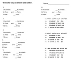 place value renaming numbers worksheets teaching