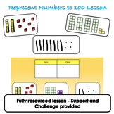 Place Value - Represent Numbers to 100 Lesson
