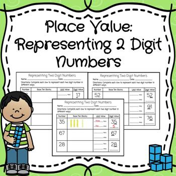 Preview of Place Value: Representing Two Digit Numbers