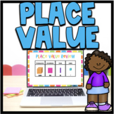 Place Value Review Unit | NO PREP - Distance Learning | Di