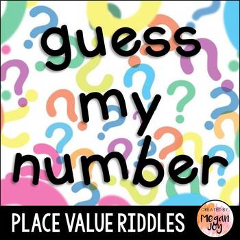 Place Value Riddle Task Cards