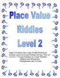 Place Value Riddles Level 2 (Up to Hundred Thousands Place)