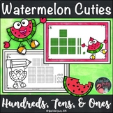 Place Value Activity Hundreds Tens and Ones Watermelon Cuties
