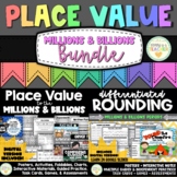 Place Value + Rounding Bundle - Millions & Billions - Dist