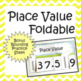 Place Value & Rounding Decimals Foldable