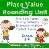 Place Value Worksheets and Interactive Notebook