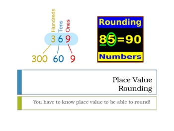 Preview of Place Value & Rounding for TABE Math