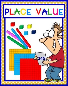 Place Value SMARTBOARD PLUS PRINTABLE Card Set by Elizabeth Leigh Creations