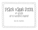 Place Value Scoot - 4th Grade