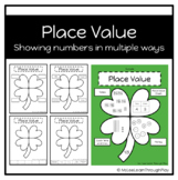 Place Value Shamrock - St. Patrick's Day Craft