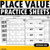 Place Value Sheets - Within 100