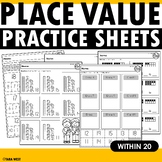 Place Value Sheets - Within 20
