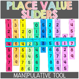Place Value Sliders Hands-on Manipulative